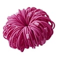 thumbnail image 4 of kurtrusly 100 Pcs Élastiques à Cheveux Porte-Queue Accessoires Cheveux Rouge Rose, 4 of 7