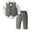 Dark Gray, variant on Futezty Toddler Boys Girls Clothes Fall Winter Outfit Sets, Baby Outfits 3M 6M 12M 18M 24M 2T 3T 3PCS