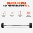 thumbnail image 2 of Barra Con Peso Altera BR60Lb – 01 Gym Fitness 60LBS, 2 of 6