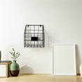 thumbnail image 4 of PENIKOKO Magazine Holder Rack Wall Mounted Rack Iron Hanging Storage for Home Decor 1Pack, 4 of 7