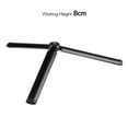 thumbnail image 2 of Aluminum Video Table Tripod 8cm with Universal 1/4-inch Interface for DSLR SLR Camera Stabilizer Phone Mounting, 2 of 6
