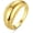Plain, variant on Gold Rings for Women, Non-tarnish Stainless Steel Chunky Statement Signet Ring Jewelry Gift