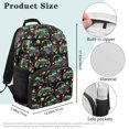thumbnail image 7 of Uorisanigo 17 inch Rainbow Space Tractor School Backpack for Girls Boys 5-12 Large Capacity Casual Basic Bookbag Travel Rucksack Casual Sport Daypack for School, Camps and Travel, 7 of 7