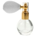 thumbnail image 1 of Frasco de vidrio recargable vintage para perfume, atomizador de 10 ml, para polvos o perfumes., 1 of 8