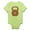 Kiwi, variant on CafePress - Henna Kettlebell Infant Bodysuit - Baby Light Bodysuit, Size Newborn - 24 Months