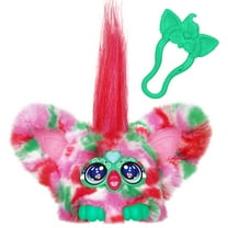 Furby Furblets Pep-Mint Mini Holiday Friend, Electronic Plush Toy, Stocking Stuffers for Kids 6 and up
