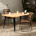 thumbnail image 3 of Homy Casa - Ensemble de 2 chaises de conférence capitonnées, 3 of 11