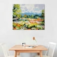 thumbnail image 2 of JRXY Framed Canvas landscape Wall Art, Impressionism Sencery Canvas Wall Art Decor for Living Room, Bedroom Decoration 16x12in, 2 of 4