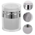 thumbnail image 4 of 2Pcs Practical Airless Pump Bottles Empty Lotion Bottles Facial Cream Containers, 4 of 8