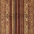 thumbnail image 1 of Ahgly Company Indoor Square Abstract Brown Modern Area Rugs, 3' Square, 1 of 4