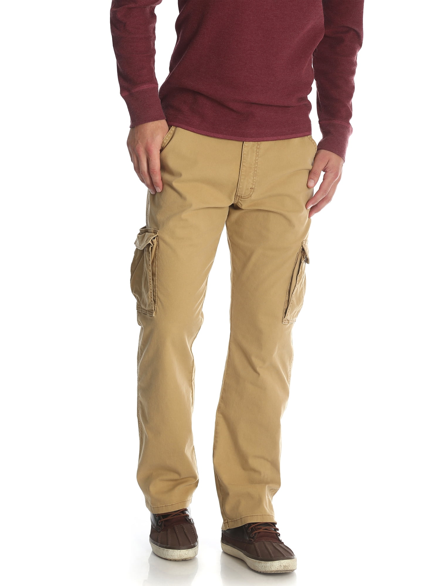 wrangler men's cargo pants with tech pocket