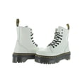thumbnail image 2 of Dr. Martens Jadon Polished Smooth Booties White (Women's), 2 of 3