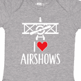 thumbnail image 4 of Inktastic I Love Airshows Boys or Girls Baby Bodysuit, 4 of 5