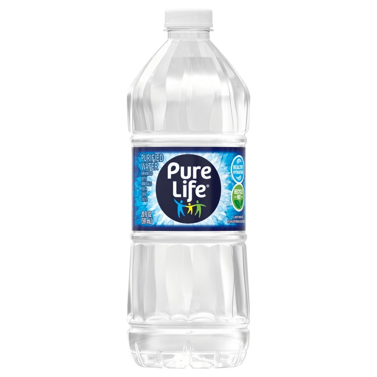 Nestle Pure Life Purified Water, 20 Fl. Oz. - Walmart.com