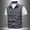 Dark Gray, variant on Aueoeo Men Golf Vests Thin Lightweight Plus Size Work Jackets Full Zipper Outdoor Waistcoat Photography Hiking Jackets