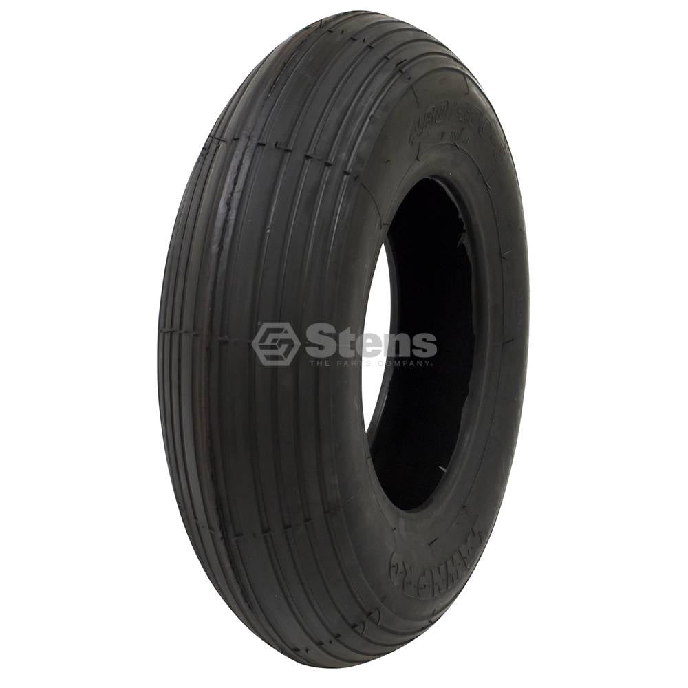 Kenda Tire 4.80x4.00-8 Rib Tread 2 Ply Tube Lawnmower Golf Go Cart ATV Off Road, 5134511