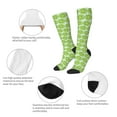 thumbnail image 3 of Easygdp Chaussettes de Sport à Imprimés de Tranches de Citron Vert Chaussettes de Compression pour Hommes et Femmes, 3 of 6