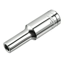 1/2-inch Drive 8mm 6-Point Deep Socket, Cr-V Steel