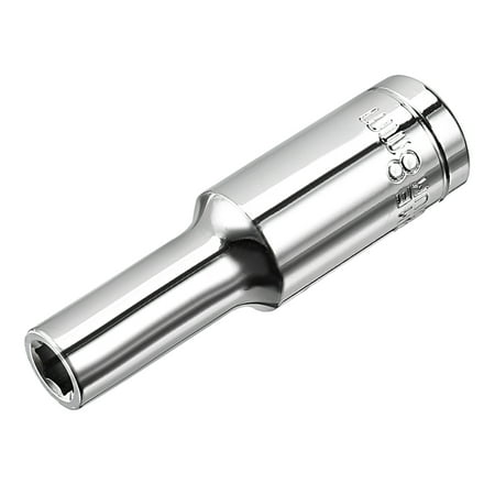 

1/2-inch Drive 8mm 6-Point Deep Socket Cr-V Steel