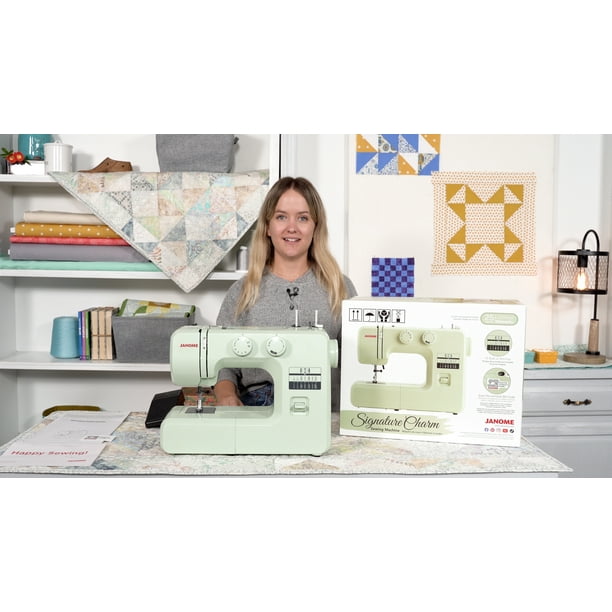Janome Signature Charm Easy-to-Use Mechanical Sewing Machine