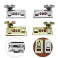 thumbnail image 3 of Lefu 1Set 65*29mm Combination Lock Wooden Box Fixed Lock Suitcase Combination Lock, 3 of 7