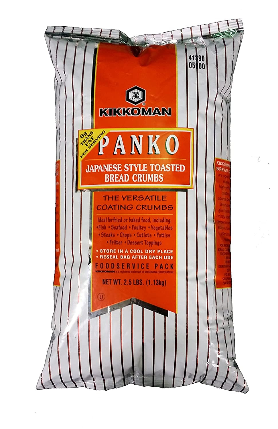 Kikkoman Panko Japanese Style Toasted Bread Crumbs Food Service Pack 2.