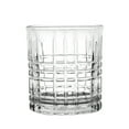 thumbnail image 3 of Lorren Home Trends 11 Ounce Double Old Fashion Drinking Glass-Textured Cut Glass, Set of 6, 3 of 6