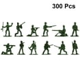thumbnail image 2 of 300 piezas de soldados de plástico de juguete militares para niños. Juego militar infantil., 2 of 8