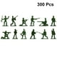thumbnail image 2 of 300 piezas de soldados de plástico de juguete militares para niños. Juego militar infantil., 2 of 8