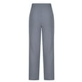 thumbnail image 5 of Homenesgenics Plus Size Pants&Joggers Women's Comfortable Cropped Pants Solid Color Sweatpants Yoga Pants, 5 of 6