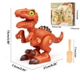 thumbnail image 3 of Dinosaur Toy Model, Manual Detachable Nut Combination, Four Dinosaur Combinations Such As , Educational Toys For Children, 3 of 9