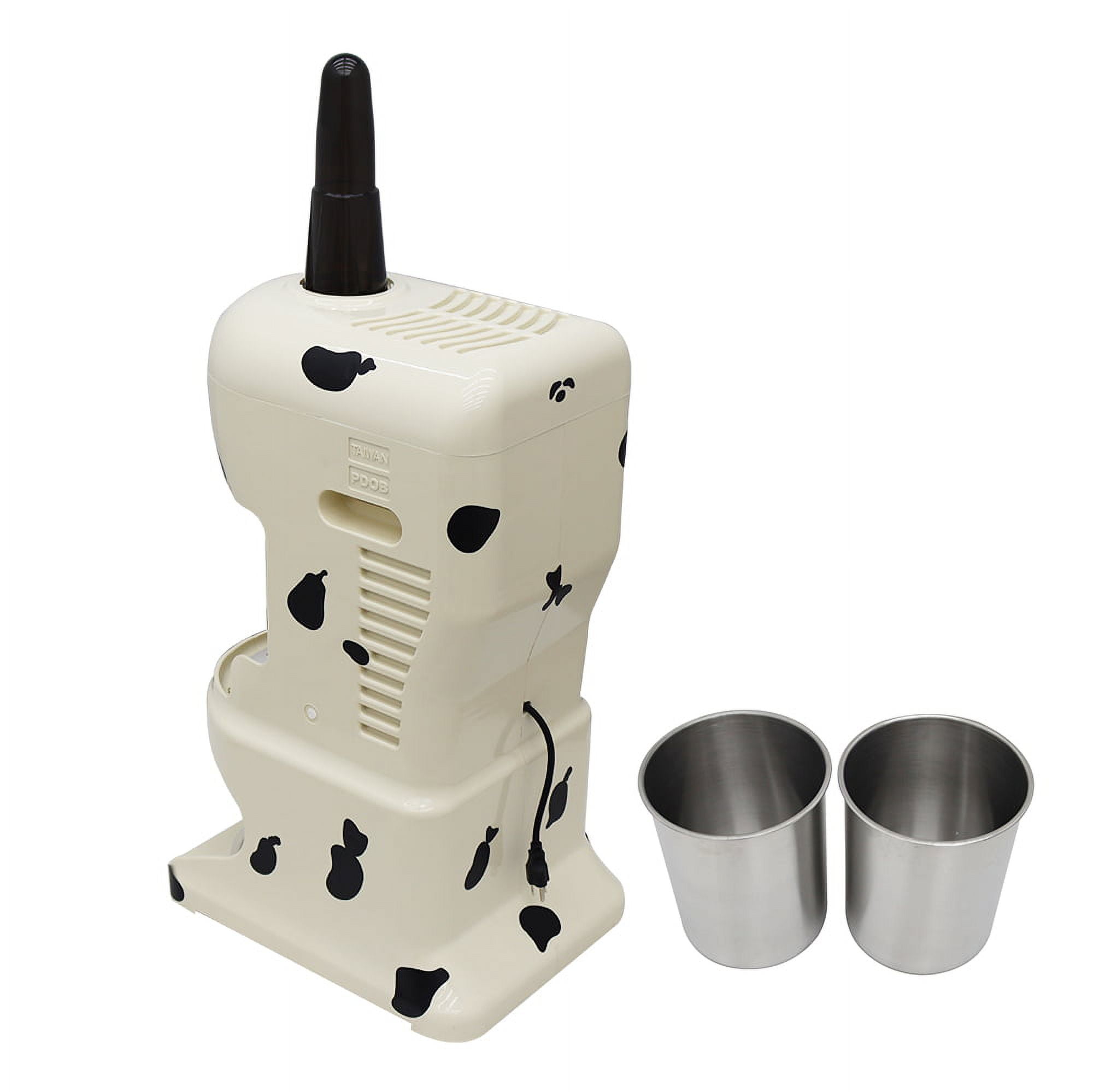 TECHTONGDA Commercial Snowflake Smoothie Machine Electric Ice Shaver Machine Snow Cone Maker Shaved Ice Machine