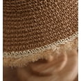 thumbnail image 7 of CoCopeaunts Straw Hat for Womens Wide Brim Fishing Hats Foldable Bucket Hat UV Protection Outdoor Travel Beach Hat 2023, 7 of 7