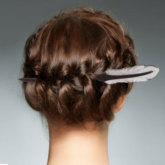 GAXIRE Chinese Hair Jewelry Wood Hair Styling Accessory For Women Purple 1Set