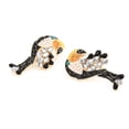 thumbnail image 4 of LongcreekX Toucan Earrings for Women, Cute Parrot Bird Earrings, Tropical Parrot Statement Dangle Earrings Hypoallergenic, Parrot Animal Drop Earrings, Parrot Bohemian Earrings Studs, 4 of 6