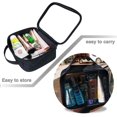 thumbnail image 5 of Clackibukvyz Travel Toiletry Bag with Handle Strap, Clear Bags for Women, 3 Pcs, 5 of 6