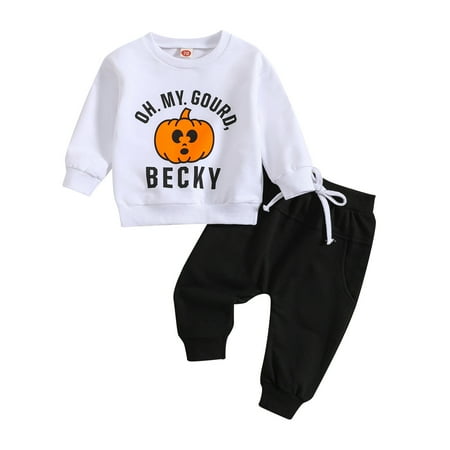 

Toddler Boys Long Sleeve Cartoon Pumpkin Prints Tops and Pants Child Kids 2PCS Set Outfits 3 Month Baby Boy Outfit Baby Boy Set Bundle Baby Boy Set Toddler Fall Clothes Fall Outfits for Boys 4t Boys