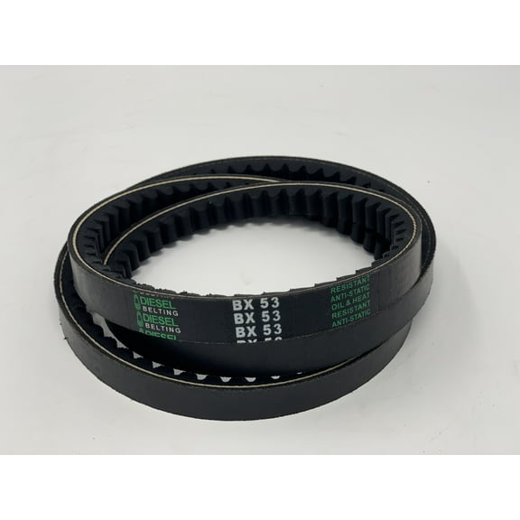 BX53 Classic Cogged V-Belt 21/32 x 56in Outside Circumference