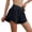 Black, variant on OSOLU Women Yoga Workout Shorts Athletic Running Shorts High Waist Gym Shorts Sports Soft Tummy Control Workout Athletic Gym Bottoms Blue XXL