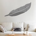 thumbnail image 4 of Plume 3D Mirror Wall Sticker home decor Living Room bedroom Art Home Decal Acrylic Sticker Mural Wall Decoration  2#, 4 of 9