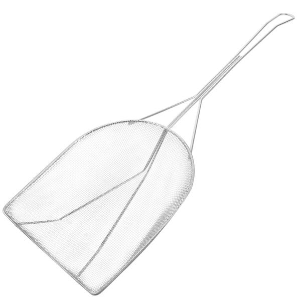 Espátula de acero inoxidable, cuchara espumadera de malla fina, cuchara para residuos de aceite, utensilio de cocina