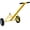 Yellow + Steel, variant on Trailer Dolly with Pneumatic Tires - 600 Lb Tongue Weight Capacity, Steel Construction, 44 Handle for Effortless Maneuvering, Black