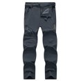 thumbnail image 3 of Pantalones elásticos de secado rápido de cuatro lados para hombre, pantalones de montañismo para exteriores, ligeros y finos, transpirables elásticos de verano para mujer, 3 of 5
