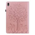 thumbnail image 3 of TOP SHE Case for (11 Inch) Lenovo Tab P11 (Model TB-J606F / TB-J606X) - Synthetic Leather Protective Case Lightweight Slim Thin Cute Tree Pattern Stand Case with Card Holder (Rosegold), 3 of 8