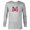 Athletic Heather, variant on Minnie Mouse Tochter Head Icon Magic Family German- Long Sleeve T-Shirt for Men - Customized-Athletic Heather