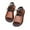 Brown, variant on Xunlbb Women's Sandals Soft Sole Strap Sandals Women's New Versatile Thick Sole Soft Faced Sandals Women's Fashion Shoes Up to 60% Off