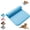 Blue, variant on Dog Mat Self-Cooling Pet Mat Washable Portable Cooling Pad for Dogs Cats Ice Silk Foldable Extra Large for Summer