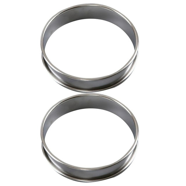 2pcs Round Shaped Mousse Ring DIY Cake Baking Mold Biscuit Mould Tiramisu Cheese Cutter Pastry Mould