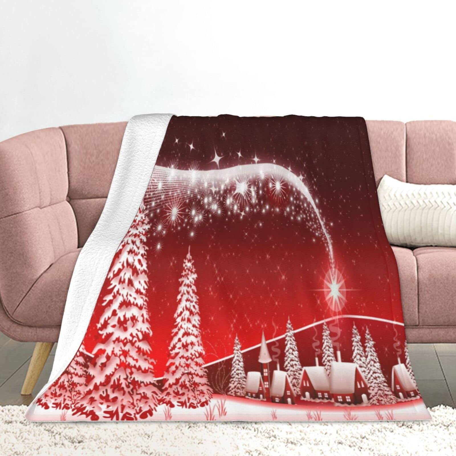 Tropical Beach Throw Blanket Island Bay Coconut Palm Tree Landscape