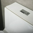 thumbnail image 4 of DAX One Piece Square Toilet with Soft Closing Seat and Dual Flush High-Efficiency, Porcelain, White Finish, Height 28-3/4 Inches (BSN-835), 4 of 4